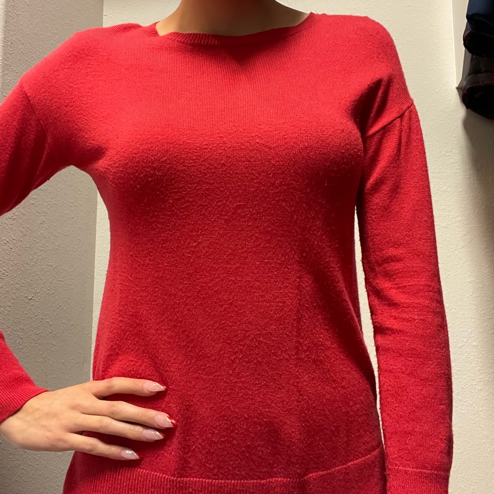 Beautiful red sweater